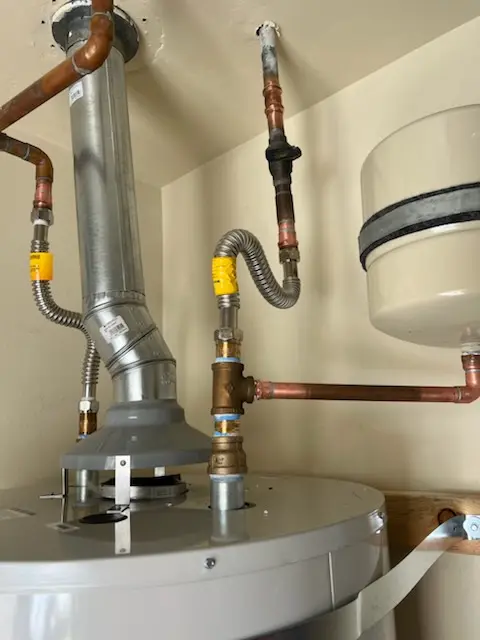 Water heater installation and plumbing repair in Bartlesville